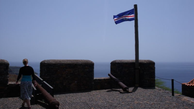 View from the fortress Cidade Velha - Santiago