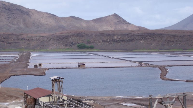 Pedra de Lume salt pans - Sal