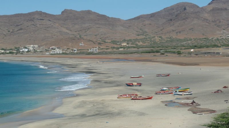 Beach of Calhau - Sao Vicente