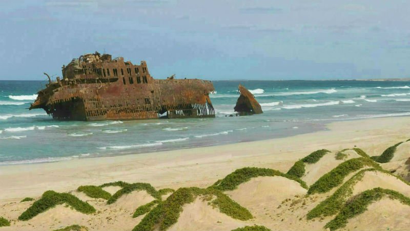 Shipwreck Cabo de Santa Mar - Boavista