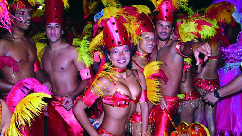 Carnival parade Cape Verde