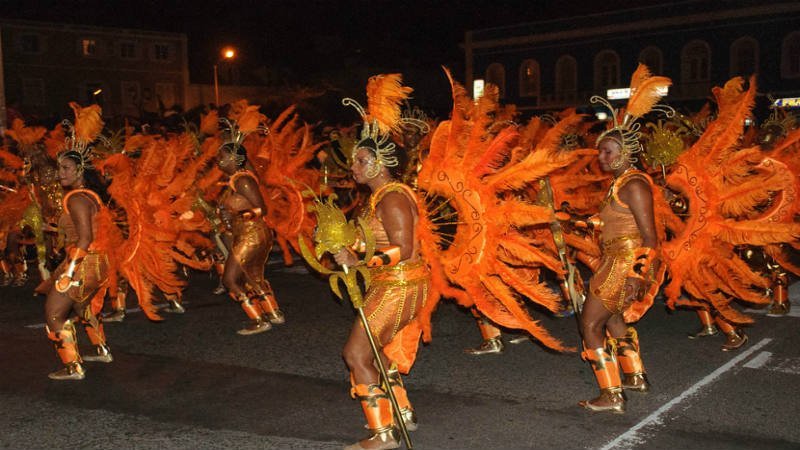 Carnival parade Cape Verde