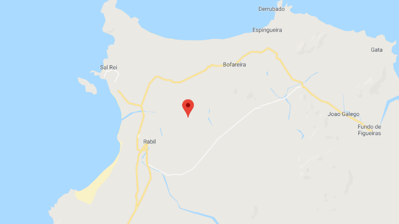 Map location Viana desert