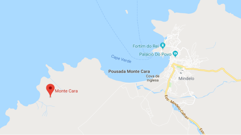 Map location Monte Cara