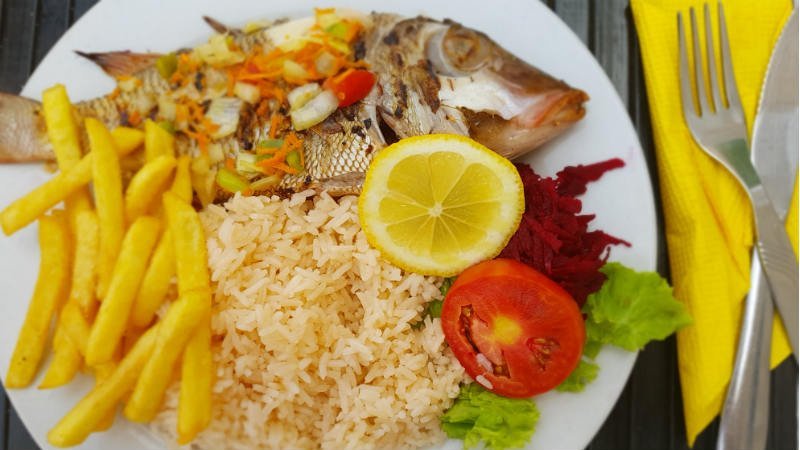 Fresh Cape Verdean fish