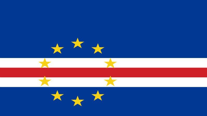Current flag of Cape Verde (Cabo Verde)