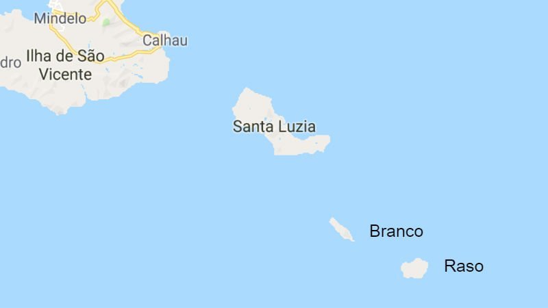 Map location Branco and Raso