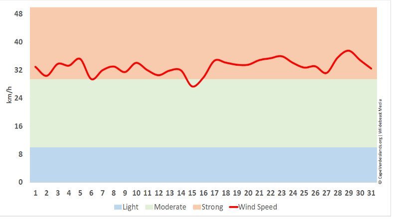 Wind in March - Cape Verde