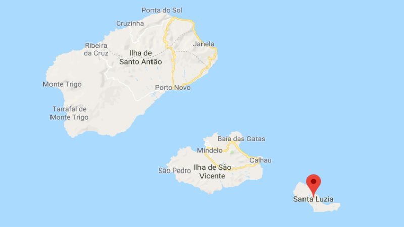 Map location Santa Luzia