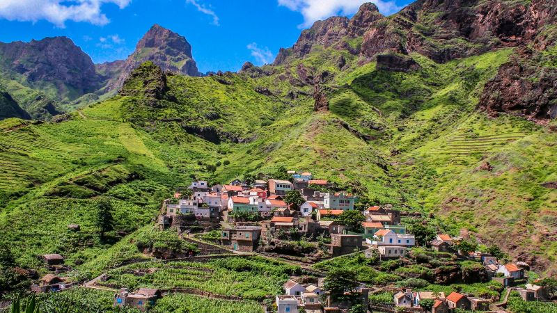 Green valley Ribeira Brava - Sao Nicolau
