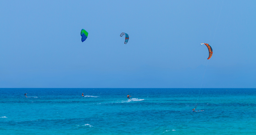 Kitesurfing in Cape Verde