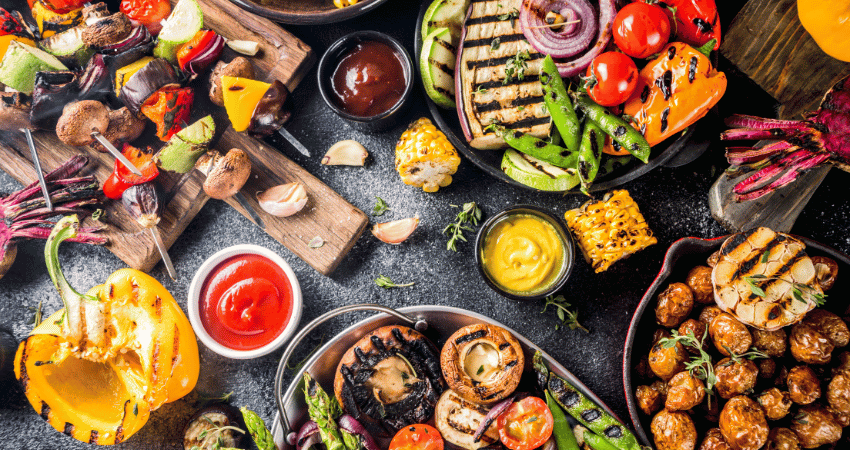 barbecue vegan vegetarian food